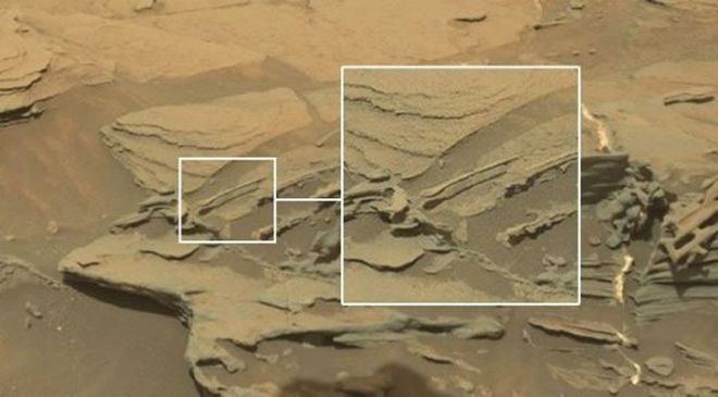 火星にスプーン？新しいNASAの写真に話題が集中